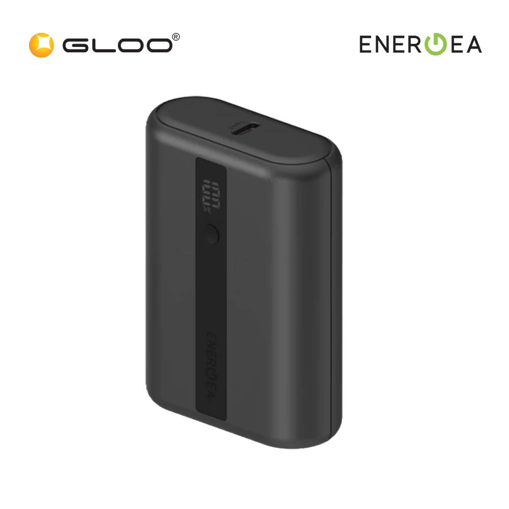 ENERGEA Compac Mini 3 10000mAh PD3.0/USB/USB3.0/SCP Power Bank - Gunmetal 8885020101225
