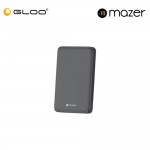 Mazer MagAir21 10,000mAh Ultra Slim Magnetic Wireless Power Bank Qi2 Certified 15W - Grey 8881304544993