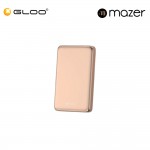 Mazer MagAir21 10,000mAh Ultra Slim Magnetic Wireless Power Bank Qi2 Certified 15W - Desert 8881304545006