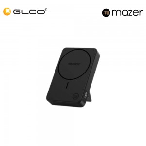 Mazer MagAir20 10,000mAh Magnetic Wireless 15W & PD30W Power Bank - Black 8881304545143