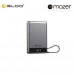 Mazer MagLink70 Qi2 Wireless Powerbank with 30W Cable -Black Grey 8881304545464