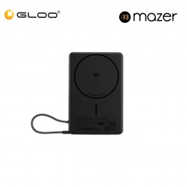 Mazer MagLink70 Qi2 Wireless Powerbank with 30W Cable -Black Grey 8881304545464