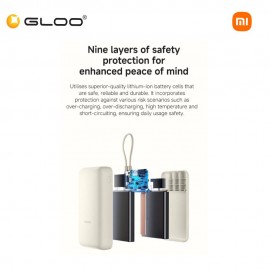 Xiaomi 33w Powerbank 20000mAh (Integrated Cable) - Tan