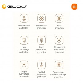 Xiaomi 33w Powerbank 20000mAh (Integrated Cable) - Tan