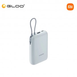 [READY STOCK] Xiaomi 33W 10000Mah Power Bank (Intergrated Cable) - Ice Blue