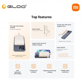[READY STOCK] Xiaomi Magnetic Power Bank 6000mAh TH