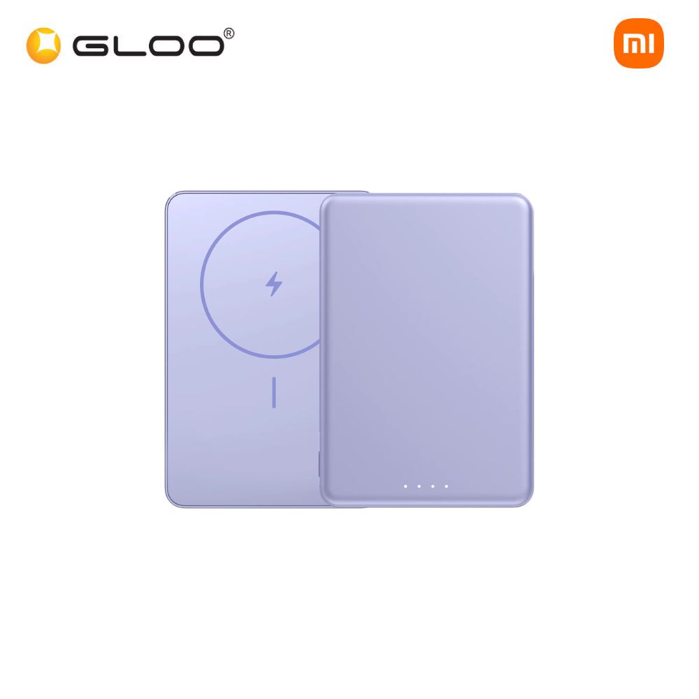 Xiaomi SuperSlim Magnetic 5000Mah Power Bank - Purple