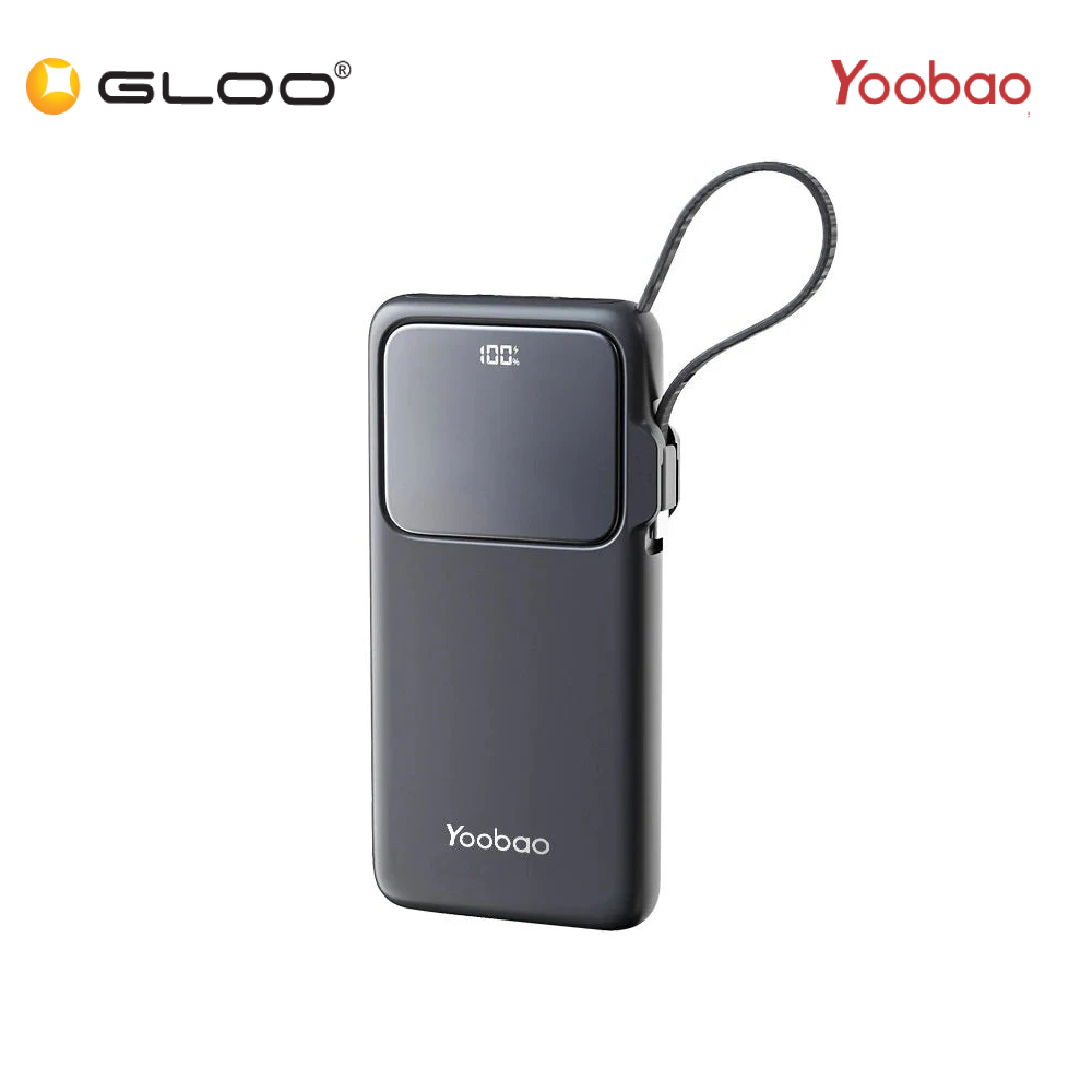 (3C Certifited) Yoobao PDL10 10000Mah PD22.5W Powerbank BK - 6937135030166