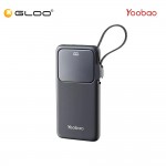 (3C Certifited) Yoobao PDL10 10000Mah PD22.5W Powerbank BK - 6937135030166