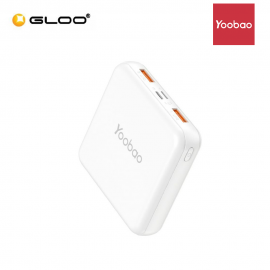 YOOBAO YB-M4 MINI CUBE [10000mAH] POWER BANK (WHITE) 6950566150807