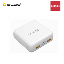 YOOBAO YB-M4 MINI CUBE [10000mAH] POWER BANK (WHITE) 6950566150807