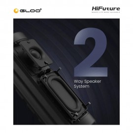 HiFuture Ripple Portable Bluetooth Speaker-Black