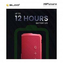 HiFuture Ripple Portable Bluetooth Speaker-Black