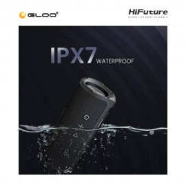 HiFuture Ripple Portable Bluetooth Speaker-Black