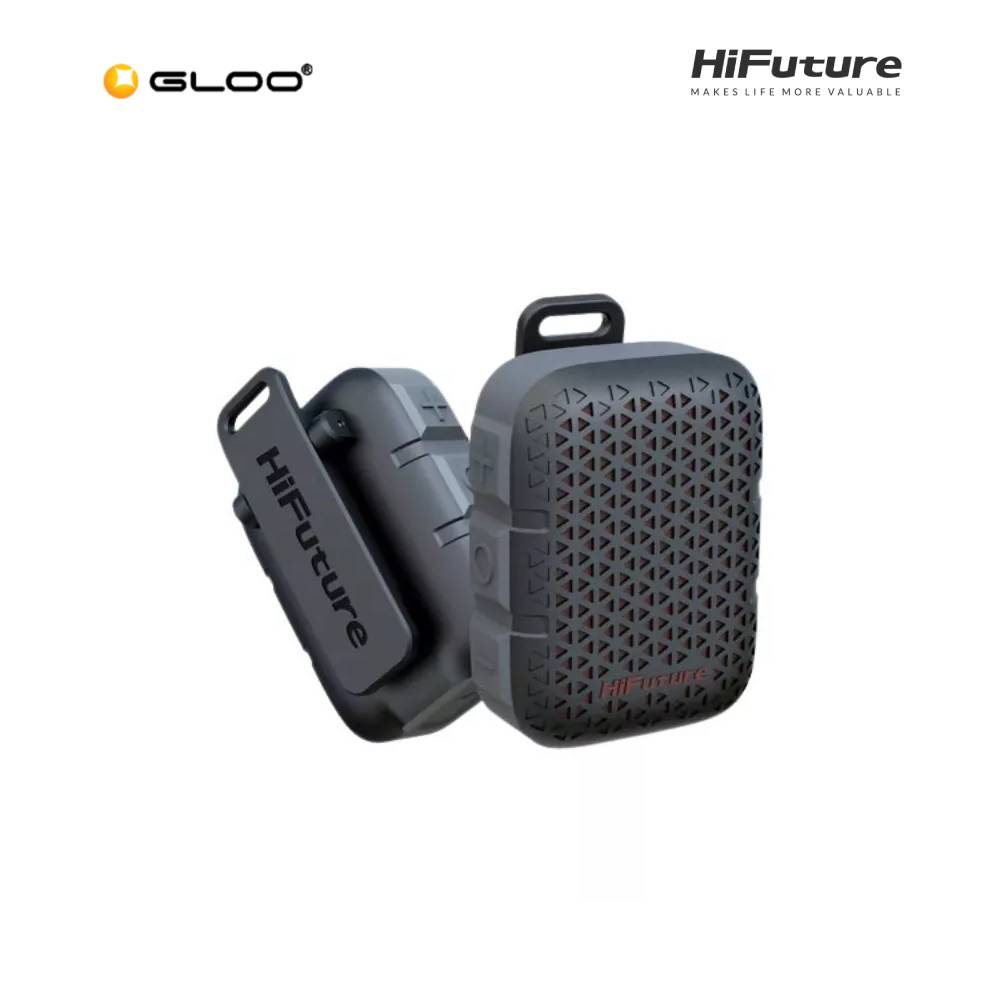 HiFuture Pocket S Mini Waterproof Bluetooth Speaker-Black