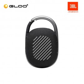 JBL Clip 4 Ultra-portable Waterproof Speaker - Black 050036378062