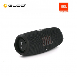 JBL Charge 5 Portable Waterproof Speaker - Black 050036380133