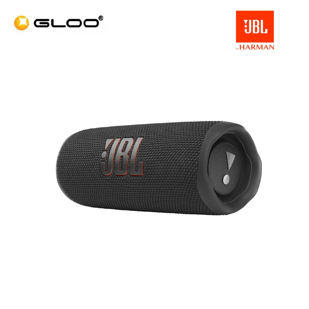 JBL Flip 6 Portable Waterproof Bluetooth Speaker - Black 050036384315