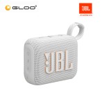 JBL GO 4  Portable Waterproof Speaker -White 050036399371