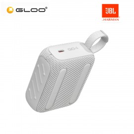 JBL GO 4  Portable Waterproof Speaker -White 050036399371