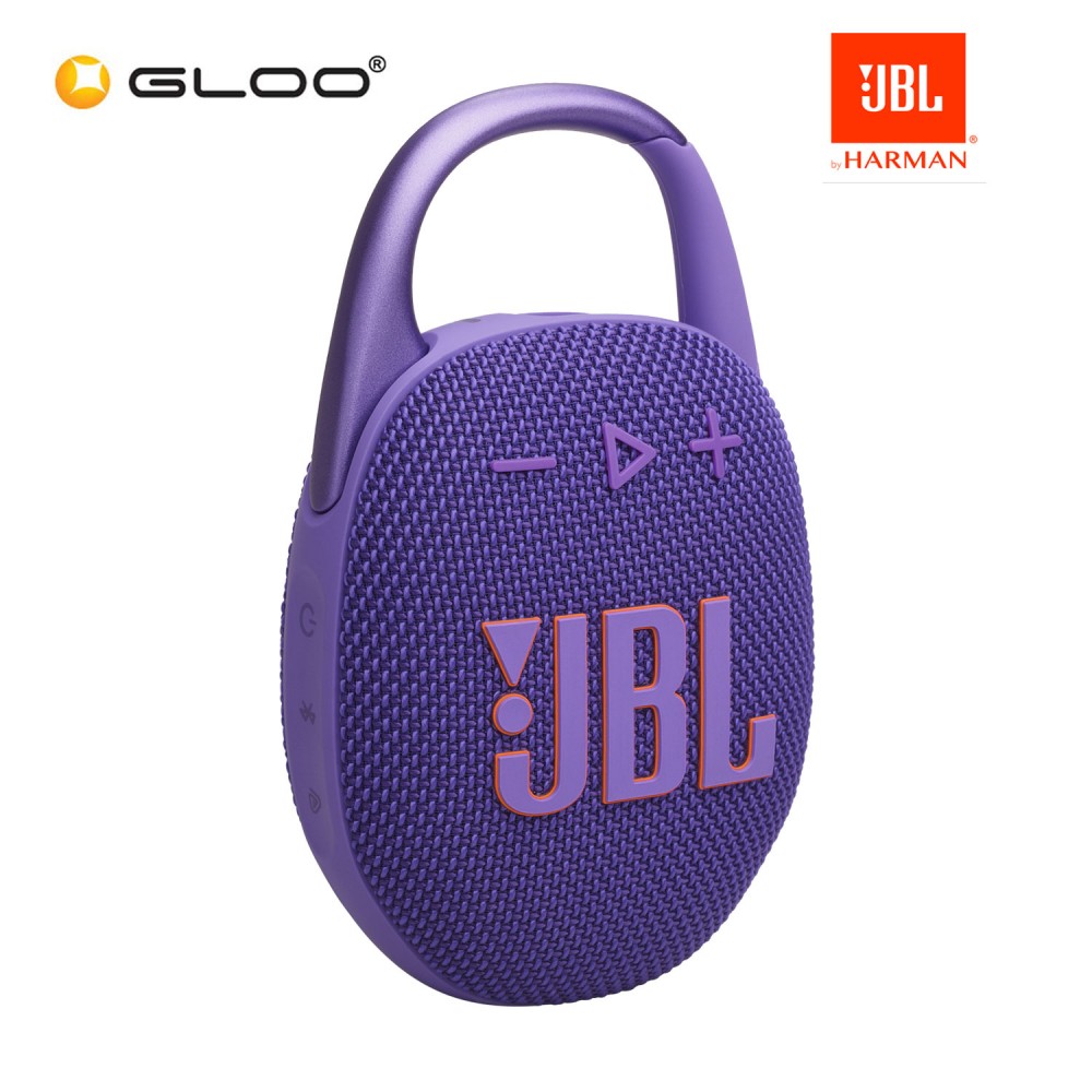 JBL Clip 5 Ultra-portable JBL Pro Sound-Purple 050036400015