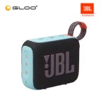 JBL GO 4  Portable Waterproof Speaker -Black Orange 050036401128