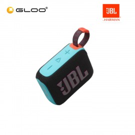 JBL GO 4  Portable Waterproof Speaker -Black Orange 050036401128