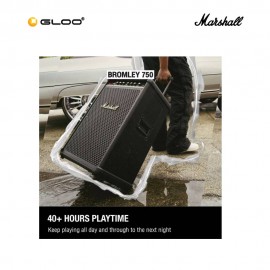 Marshall Bromley 750 Black and Brass Integrated Stage light Partybox 1008040