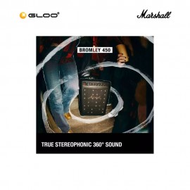 Marshall Bromley 450 Partybox Black and Brass 1008199 (7340055409384)