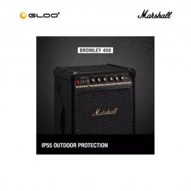 Marshall Bromley 450 Partybox Black and Brass 1008199 (7340055409384)