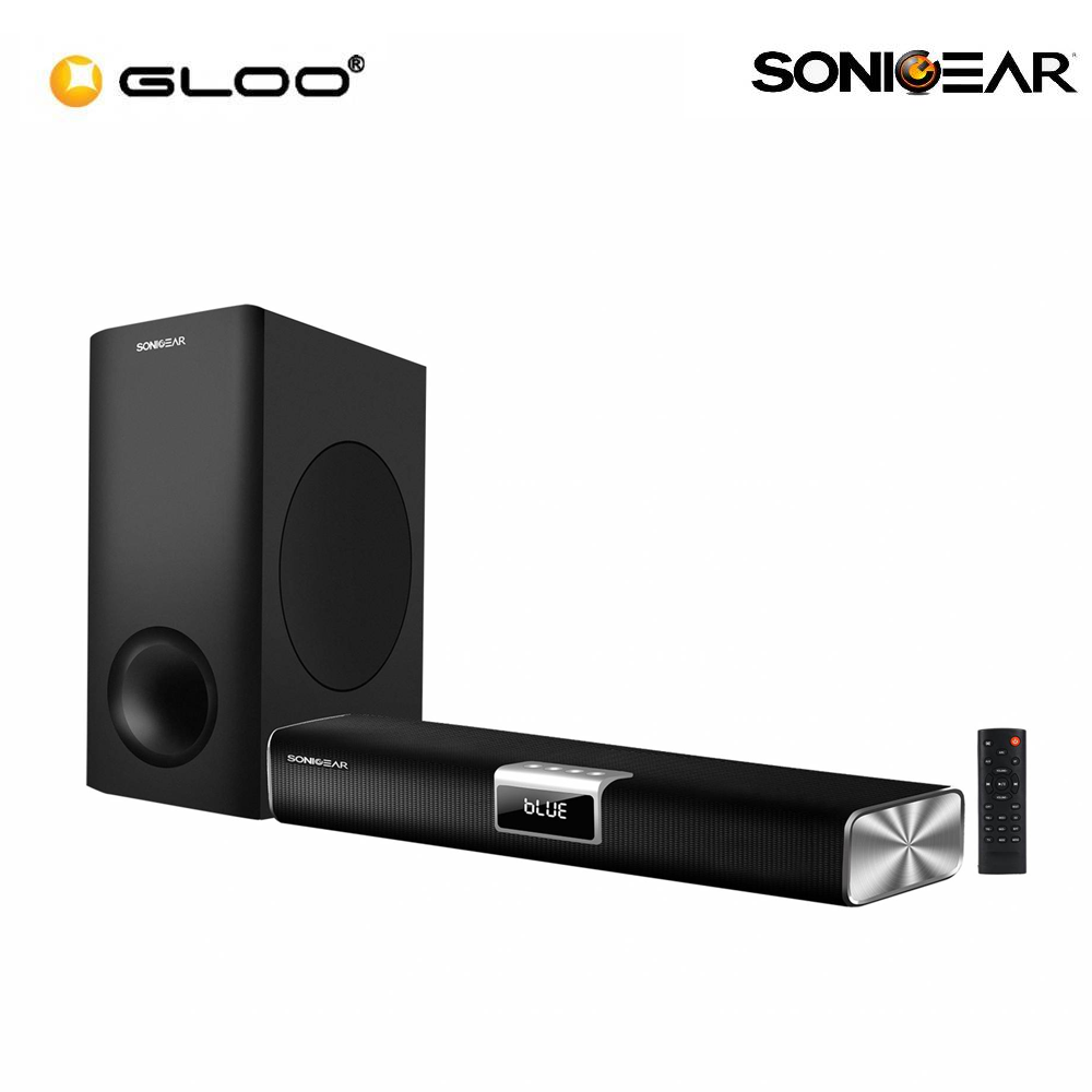 SonicGear SONICBAR 5300BT Powerful Wireless SoundBar SubWoofer 8886411911126