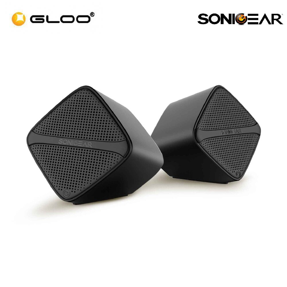 Sonic Gear Sonic Cube 2.0 USB Speaker - Black 8886411908263