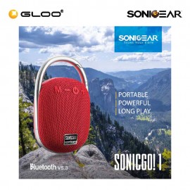 SonicGear SONICGO! Clipz - Red 8886411910297
