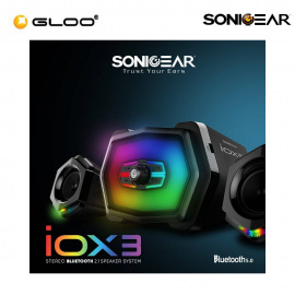SonicGear IOX-3 Stereo Bluetooth 2.1 Speaker 8886411910105