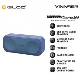 Vinnfier Wireless Bluetooth Speaker NeoBoom Xtreme 200   - Oat  9555637204587