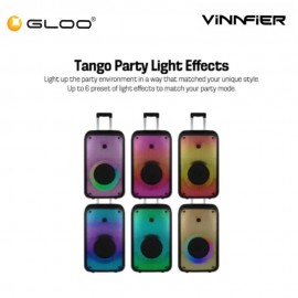 Vinnfier Tango XT2000 WMU Portable Trolley Loud Speaker 9555637204136