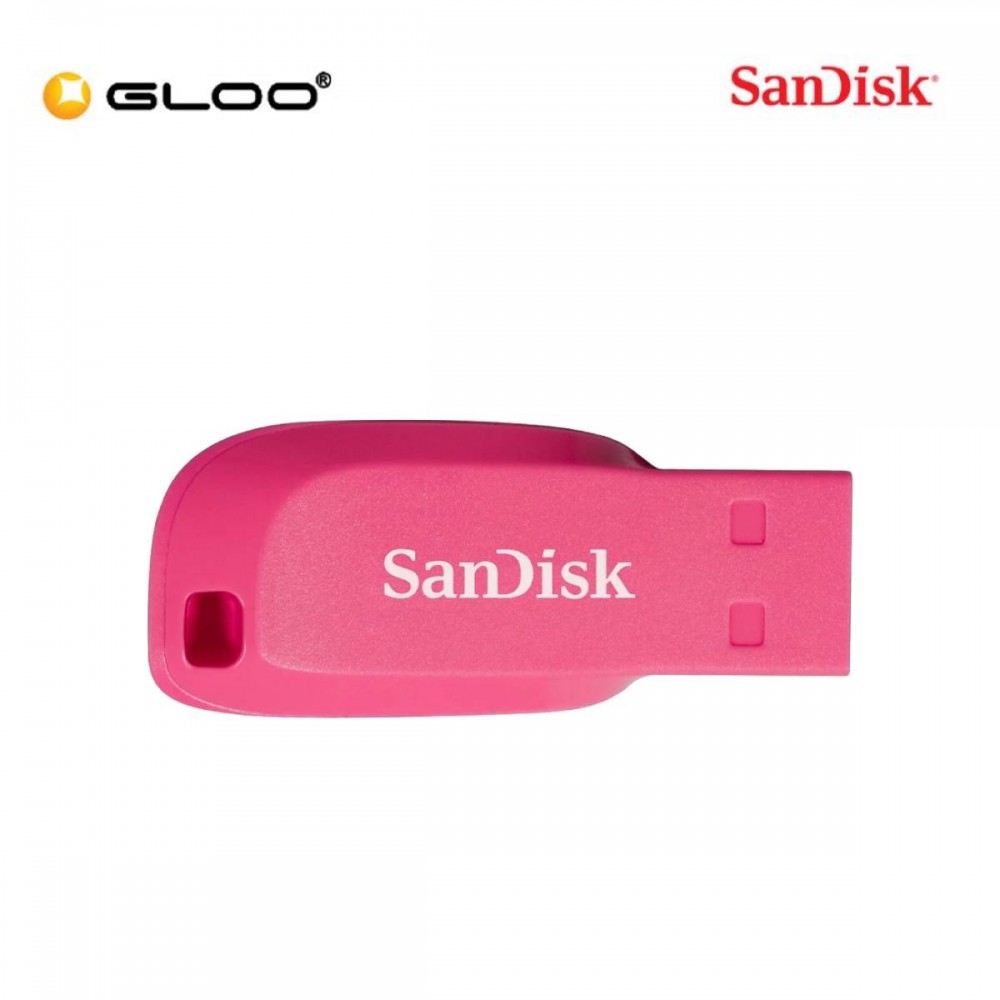SanDisk CZ50 16GB Cruzer Blade USB 2.0 Flash Drive - Pink (SDCZ50C-016G-B35PE)