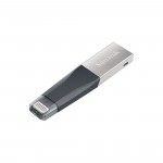 Sandisk -iXpand mini Flash Drive 128GB USB 3.0 Silver