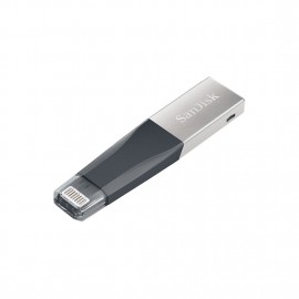 Sandisk -iXpand mini Flash Drive 128GB USB 3.0 Silver