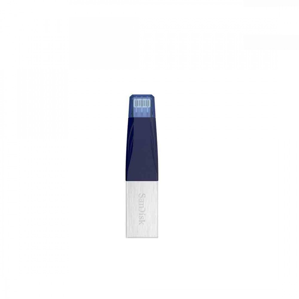 Sandisk -iXpand mini Flash Drive 128GB USB 3.0 Blue