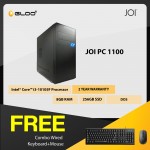 JOI PC 1100 (i3-10105F/8GB/256GB SSD/GT 1030 2GB/DOS) Free Combo Wired Keyboard+Mouse
