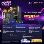 JOI Gaming PC 5140 (INTEL ULTRA 5 PROCESSOR 225/16GB RAM/512GB SSD/RTX 5060/DOS)
