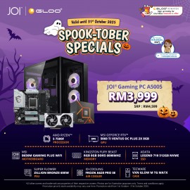 JOI Gaming PC A5005 (AMD Ryzen 5 7500F/8GB RAM/512GB SSD/RTX5060TI/DOS)