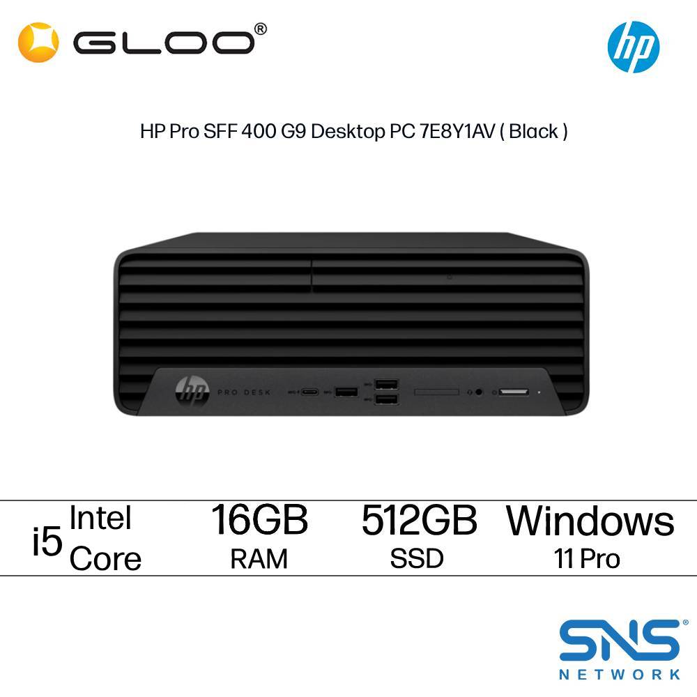 [Pre-order] HP Pro SFF 400 G9 Desktop PC 7E8Y1AV (Intel® Core™ i5-13500 | 16GB RAM | 512GB SSD | Integrated Graphics | Windows 11 Pro) [ETA: 8 weeks if no delay]