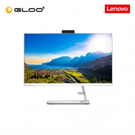 Lenovo IdeaCentre AIO 3 24ITL6 F0G000ESMI (i3-1115G4,4GB,256GB SSD,Integrated,23.8"FHD,W10H) [FREE] Wireless Keyboard and Mouse + Preinstalled with Microsoft Office Home and Student 2019