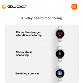 Xiaomi Watch S4 41mm Leather Strap - White 65121