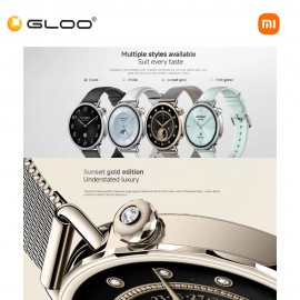 Xiaomi Watch S4 41mm Leather Strap - White 65121