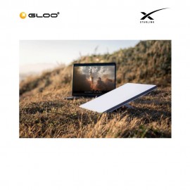 Starlink Mini STA-02535002 (Starlink with Integrated WiFi, Kickstand, Mini Pipe Adapter and Flat Mount, DC Power Cable, 15m, Power Supply, Starlink Plug)