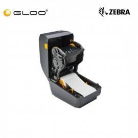 Zebra ZD230t 4-inch Thermal Transfer Desktop Printer 203 dpi with USB and APAC Power Cord bundle (ZD23042-30PG00EZ)