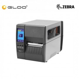 ZEBRA ZT231 4-inch Industrial Thermal Transfer Printer 203 dpi with 4.3-inch Color Touch Display, UK/AU/JP/EU Cords, USB, Ethernet, BTLE (ZT23142-T0P000FZ)